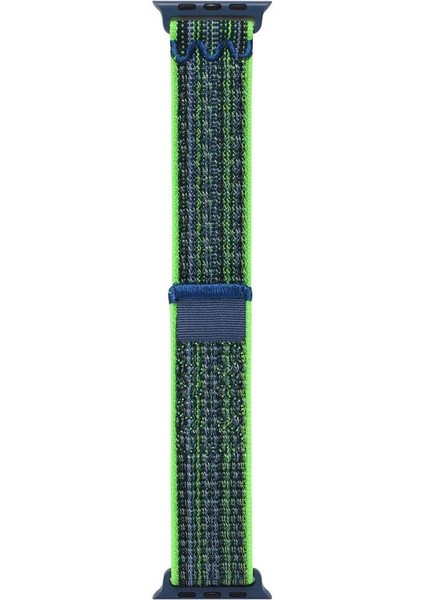 Apple Watch 10 46MM Krd-91 Hasır Kordon Strap Renkli Kayış