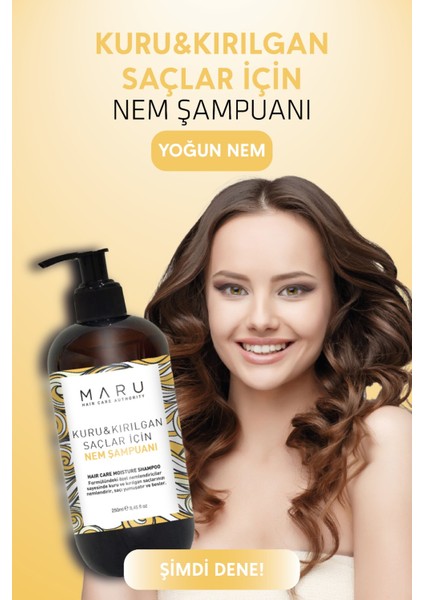 Kuru ve Kırılgan Saçlar Için Nem Terapisi Şampuanı 250 ml