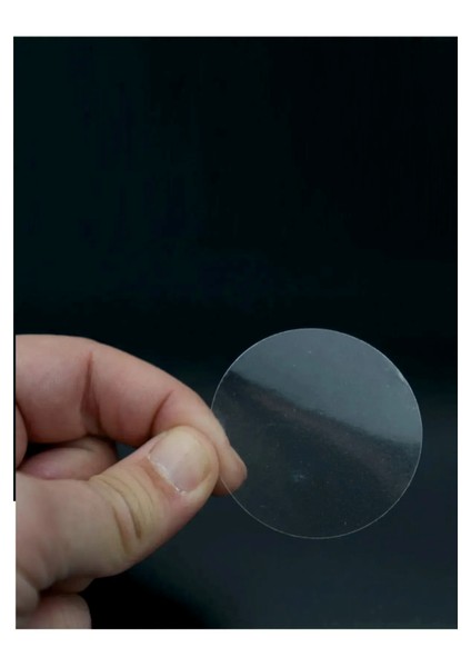 Şeffaf Etiket Kutu-Zarf Ağız Kapatma Kapama Etiketi Bant, Etiket 3x3 cm 120 Adet Yapışkanlı Sticker modelleri