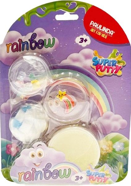 El Yapımı Slime'a Yeni Bir Bakış: Super Putty Rainbow