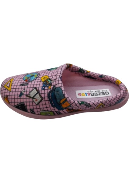 Kız Çocuk Pembe Ultra Hafif Okul Araç-Gereçleri Desenli Ev Içi Terlik GZTRT8521537 indirimleri
