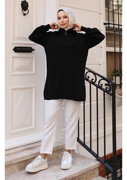 Triko Tunik 11043-04 Siyah
