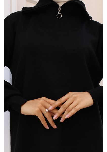 Triko Tunik 11043-04 Siyah fırsatları