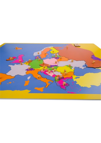 Montessori Avrupa Kıtası Haritası Puzzle fiyatları