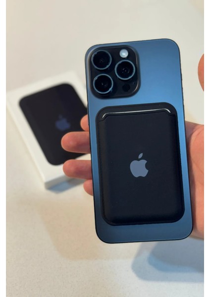 Apple iPhone Uyumlu Telefon Arkası Magsafe Silikon Cüzdan Kartlık Ios 12/13/14/15/16 Ölçüleri 10X6CM