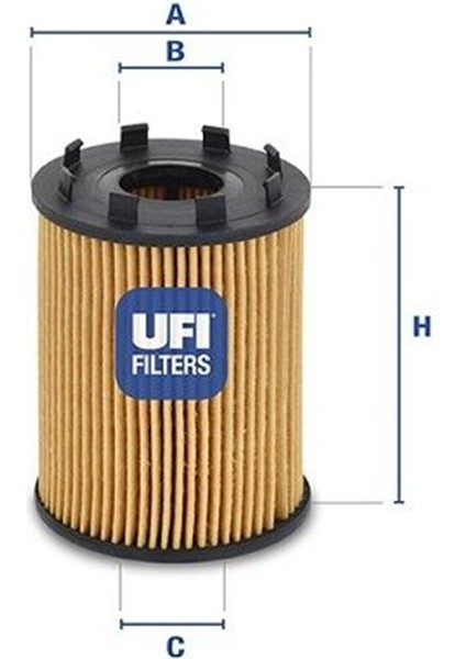Linea 1,3 Mjet Yağ Filtresi 2013-2014-2015-2016-2017 55197218