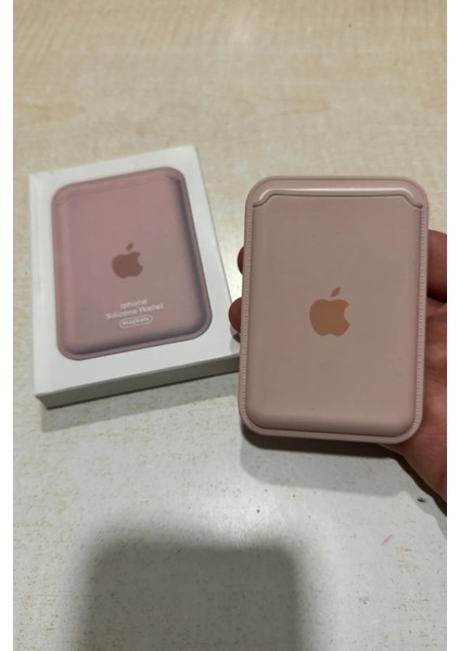 Apple iPhone Uyumlu Telefon Arkası Magsafe Silikon Cüzdan Kartlık Ios 12/13/14/15/16 Ölçüleri 10X6CM fiyatları