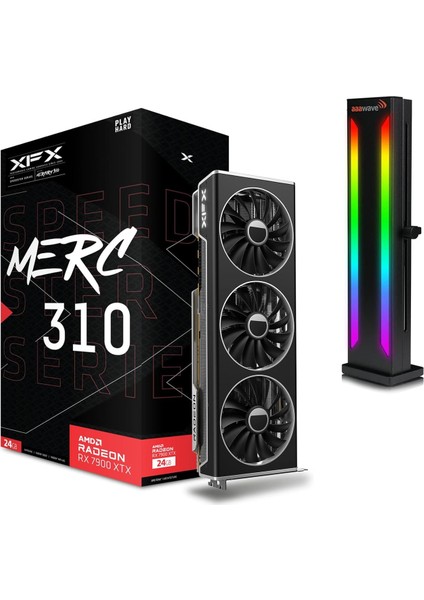 Xfx Speedster Merc 310 Rx 7900 Xtx Black Edition 24GB Ekran Kartı