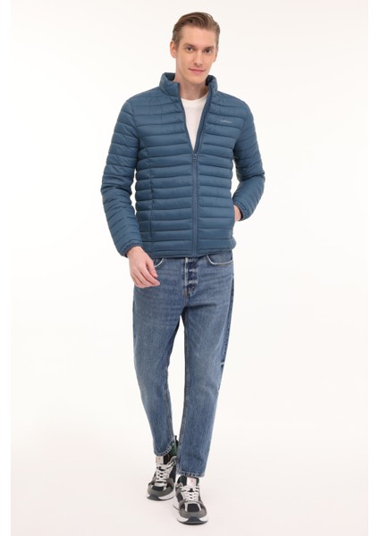 ml Star 1OW1000 4pr Havacı Mavı Erkek Mont modelleri