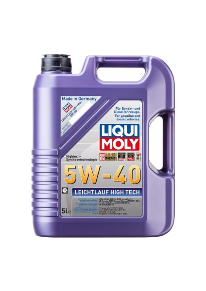 Leichtlauf High Tech 5W-40 Motor Yağı (5 Litre)