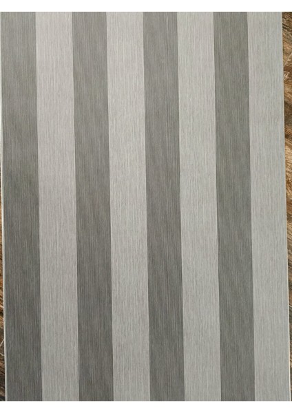 Black Serisi Gri Çizgili Silinebilir Hava Alabilen Duvar Kağıdı (16 M²) modelleri