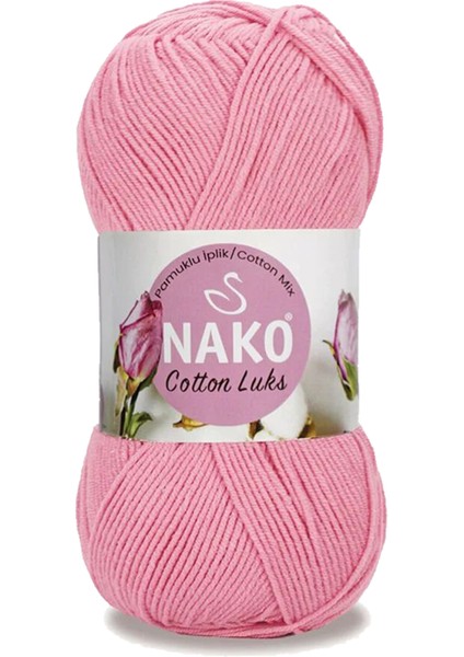 5 Adet Cotton Yelek Tunik Kazak Bluz Hırka ipi Yünü Pembe 97549