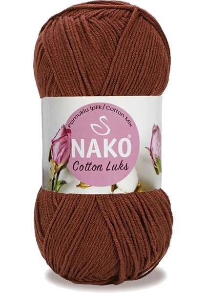 5 Adet Cotton Yelek Tunik Kazak Bluz Hırka ipi Yünü Kızıl Kahve 97556
