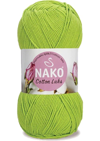 5 Adet Cotton Yelek Tunik Kazak Bluz Hırka ipi Yünü Fıstık Yeşili 97567