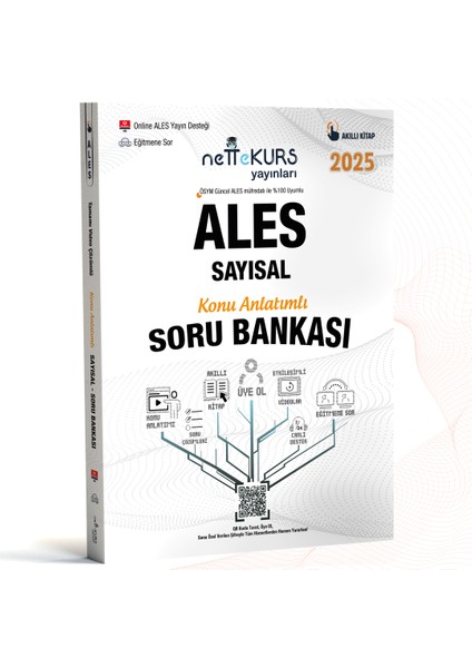 Ales Sayısal Konu Anlatımlı Akıllı Soru Bankası