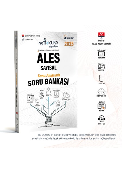 Ales Sayısal Konu Anlatımlı Akıllı Soru Bankası