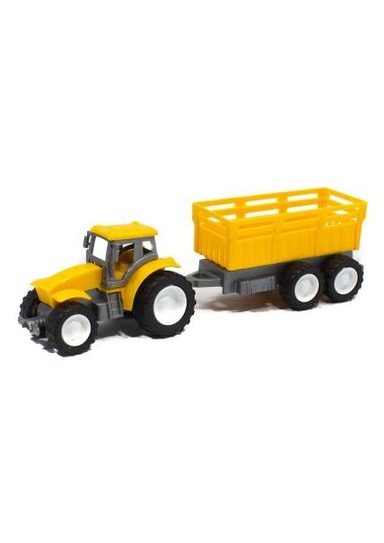 Oyuncak Traktör Römork Set 3 Lü Tarım Set