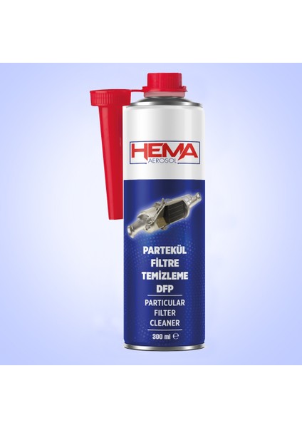 Profy Hema Aerosol Dfp Partikül Filtre Temizleyici Sprey - Yüksek Performanslı Temizlik 300 ml