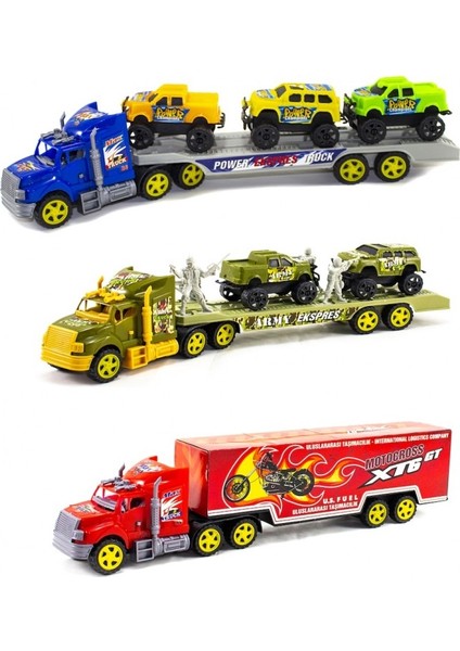 Oyuncak Tır Üçlü Set 45 cm