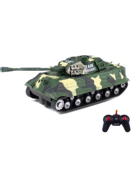 Uzaktan Kumandalı Tank Orman Leopar Full Fonksiyon Işıklı Sesli