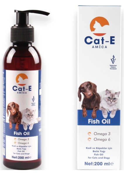 Balık Yağı (Fish Oil) Kedi ve Köpekler Için