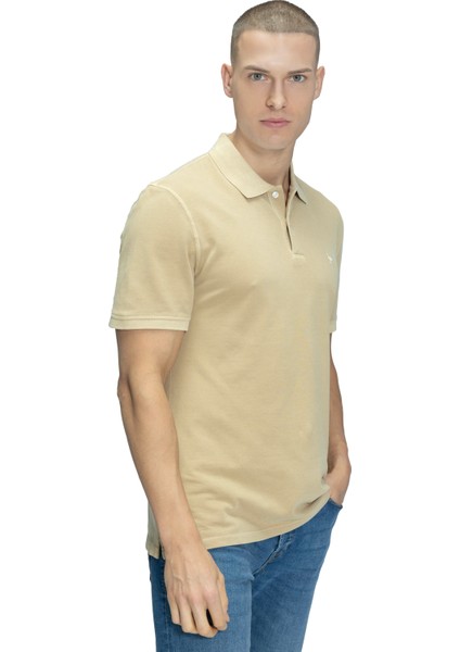Erkek Parça Boya Polo T-Shirt
