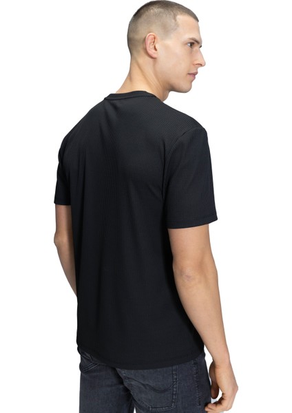 Erkek Bisiklet Yaka Fitilli T-Shirt modelleri