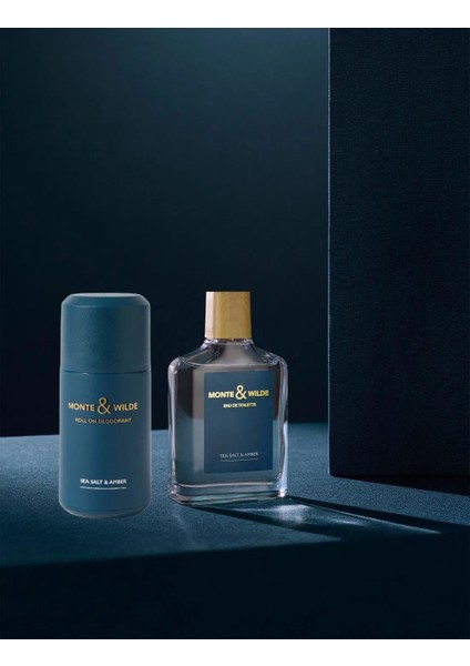 Marks&spencer Monte & Wılde Kokulu Edt 100 ml + 50 ml Roll On Deodorant Erkek Parfüm Seti