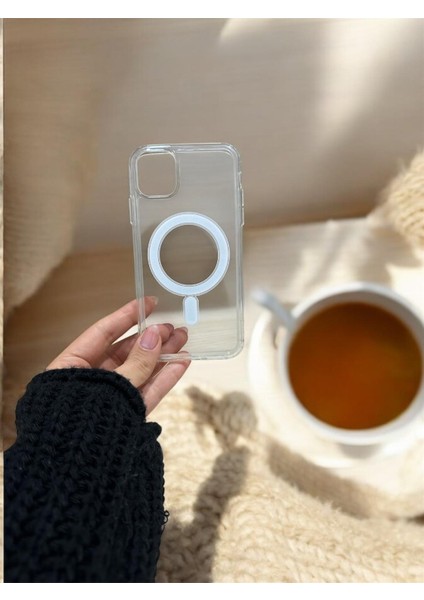 Iphone 11 Mat Magsafe Kenar Korumalı Kılıf