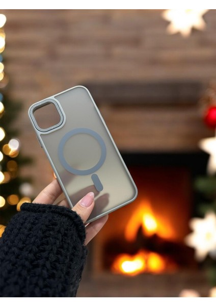 Iphone 11 Mat Magsafe Kenar Korumalı Kılıf