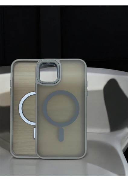 Iphone 11 Mat Magsafe Kenar Korumalı Kılıf