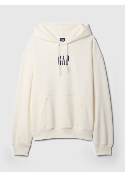 Erkek Bej Vintage Soft Gap Logo Sweatshirt