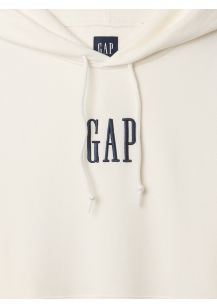 Erkek Bej Vintage Soft Gap Logo Sweatshirt