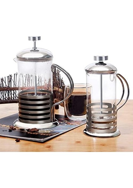 Paslanmaz Çelik Gövdeli French Press