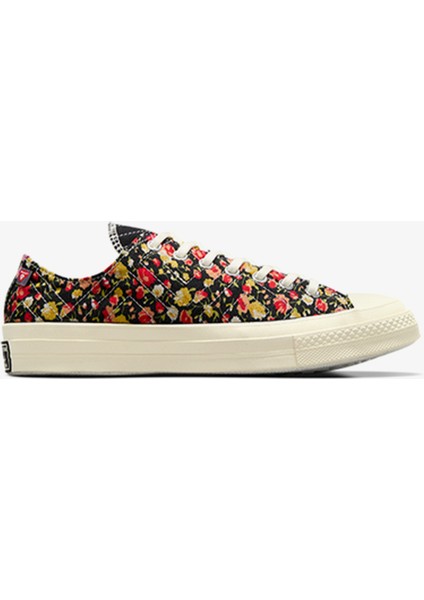 Beyond Retro Upcycled Floral Chuck 70 Siyah Sneaker