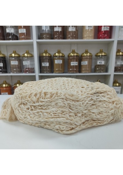 Doğal Kabak Lifi Örgü Mutfak Banyo Lifi Kese