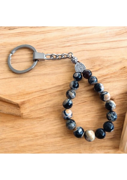 Akik Taşı Tesbih Anahtarlık - Doğal Taş Anahtarlık - Tesbih Anahtarlık Sertifikalı Doğal Taş Tesbih fırsatları