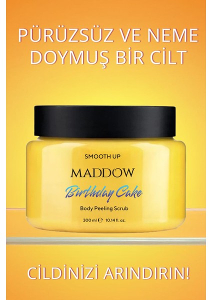 Body Scrub Limon & Vanilya Kokulu Nemlendirici Besleyici Vücut Peelingi fiyatları