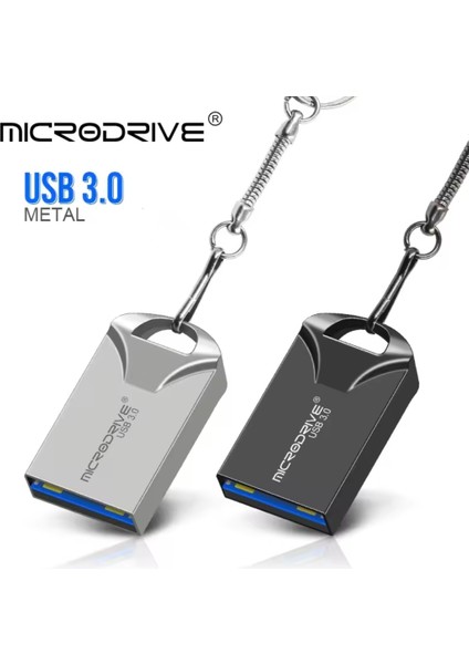 256Gb.Usb 3.0 Hızlı Usb Flash Bellek Metal Minik Sağlam