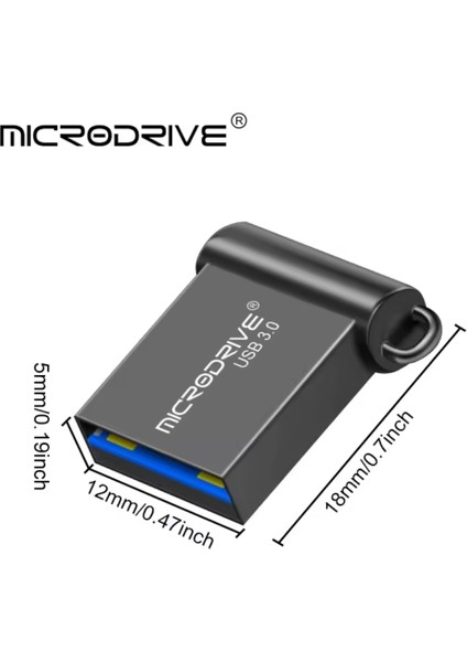 256Gb.Usb 3.0 Hızlı Usb Flash Bellek Metal Minik Sağlam