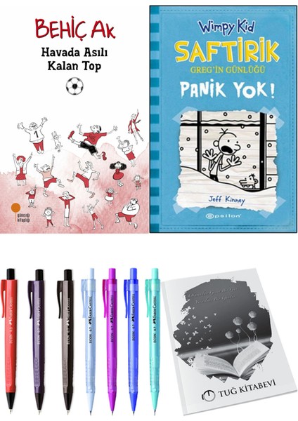 Saftirik 6 Panik Yok! ve Havada Asılı Kalan Top 2'li Set - Kalem