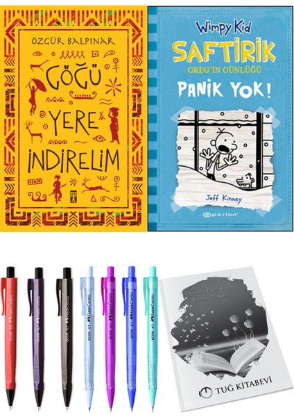 Saftirik 6 Panik Yok! ve Göğü Yere İndirelim 2'li Set - Kalem