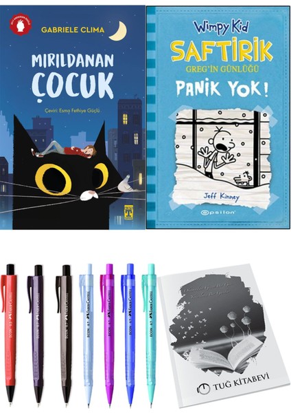 Saftirik 6 Panik Yok! ve Mırıldanan Çocuk 2'li Set - Kalem