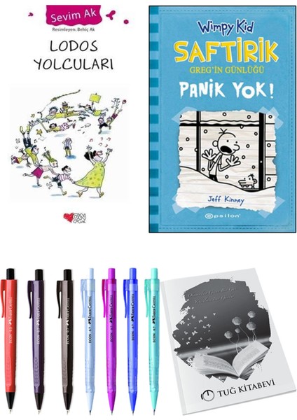 Saftirik 6 Panik Yok! ve Lodos Yolcuları 2'li Set - Kalem