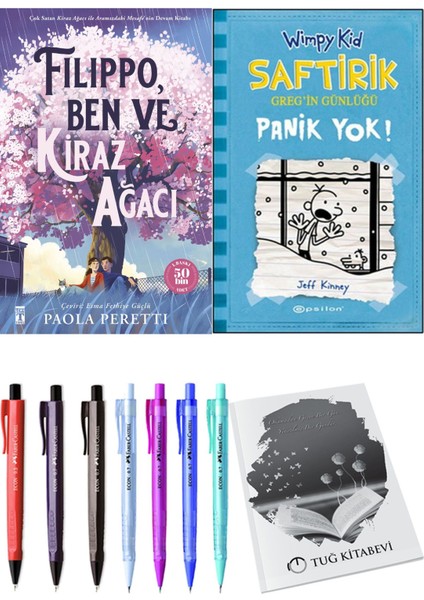 Saftirik 6 Panik Yok! ve Filippo, Ben ve Kiraz Ağacı 2'li Set - Kalem