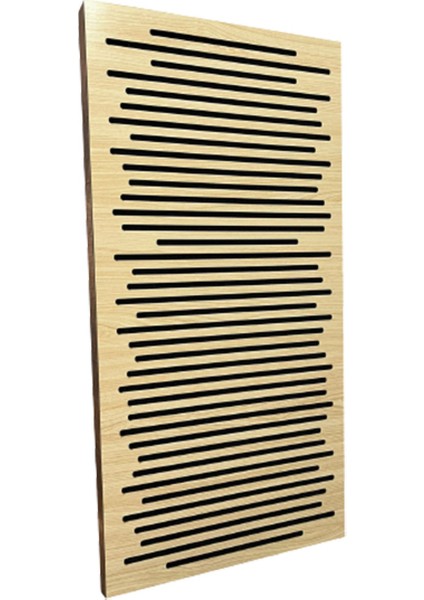 50*100 cm Ahşap Difüzör Akustik Panel Naturel