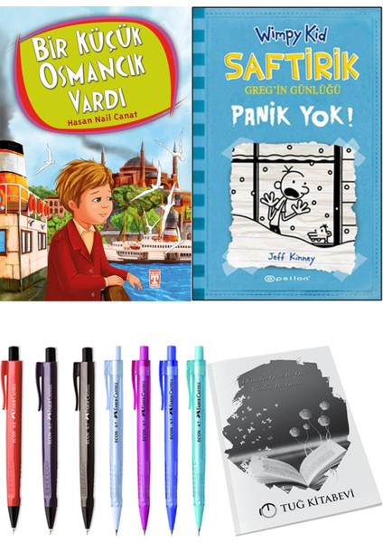 Saftirik 6 Panik Yok! ve Bir Küçük Osmancık Vardı 2'li Set - Kalem