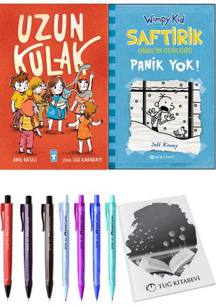 Saftirik 6 Panik Yok! ve Uzun Kulak 2'li Set - Kalem
