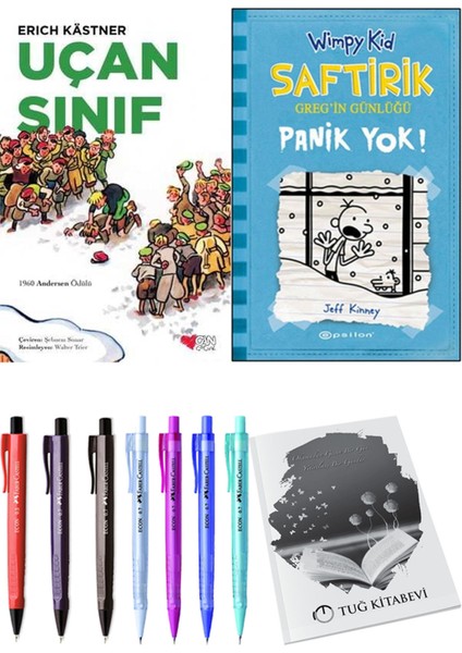 Saftirik 6 Panik Yok! ve Uçan Sınıf 2'li Set - Kalem