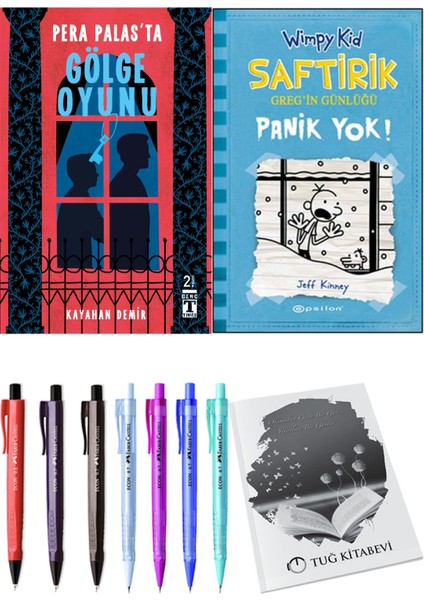 Saftirik 6 Panik Yok! ve Pera Palas'ta Gölge Oyunu 2'li Set - Kalem